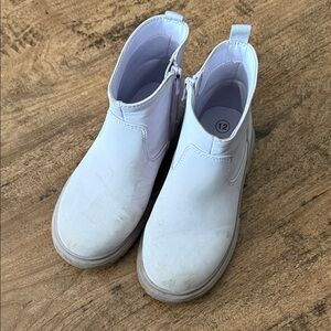 Kids Ankle Boots purple size 12